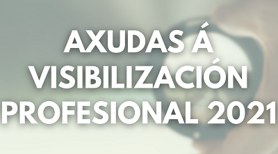 BOLSAS DE AXUDAS Á VISIBILIZACIÓN PROFESIONAL (02/11/2021)