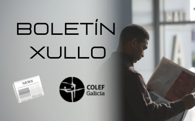 Consulta o Boletín informativo do COLEF Galicia do mes de Xullo 2022